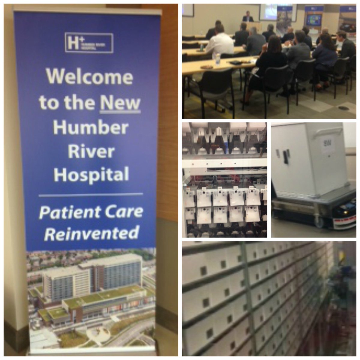 Thank you to @HRHospital for hosting us for a guided look into your amazing digital innovations.