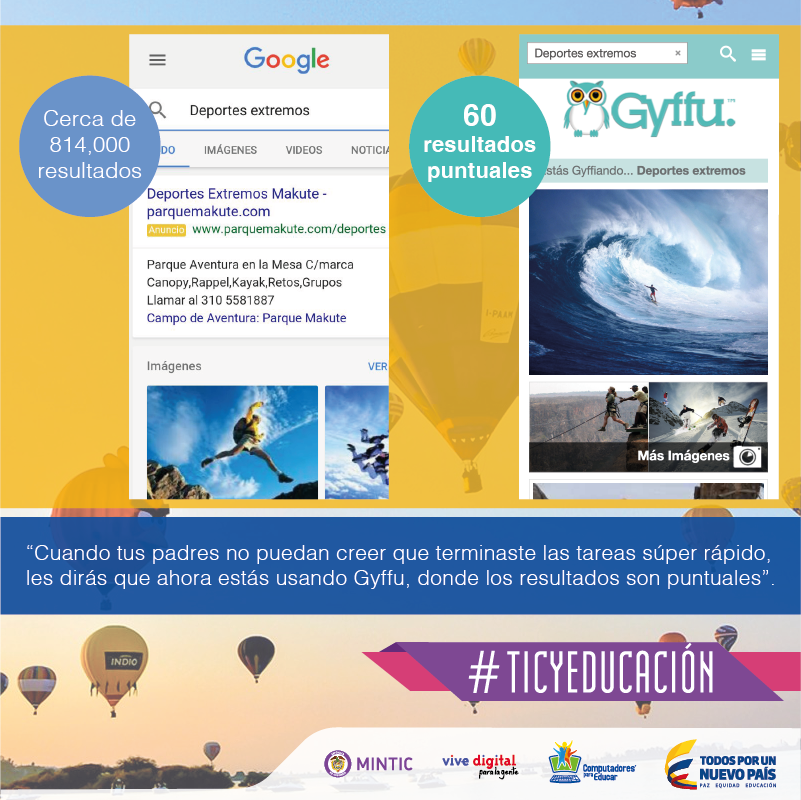 CompuParaEducar's tweet photo. Ahorra tiempo haciendo tus tareas con @Gyffu_co y @CompuParaEducar #TICyEducación https://t.co/oHybAiupOX https://t.co/xEyO38VDmV
