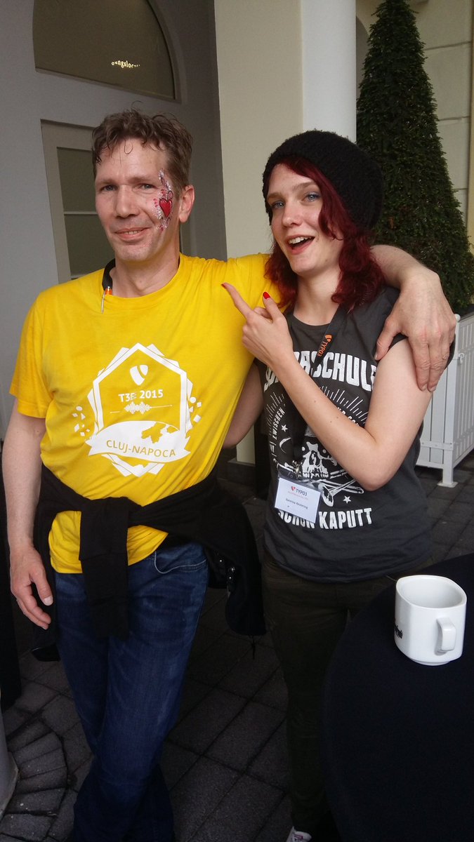 #Typo3 is also this at #CertiFUNcation ☺