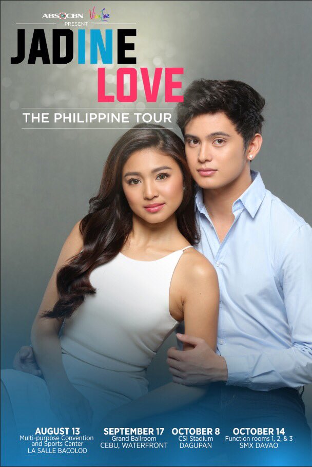 jinkyfab's tweet photo. Jadine Lovers sa Pinas naman! Check the cities & the dates! And wait for further details โค๏ธ https://t.co/7vrxwJnf7K