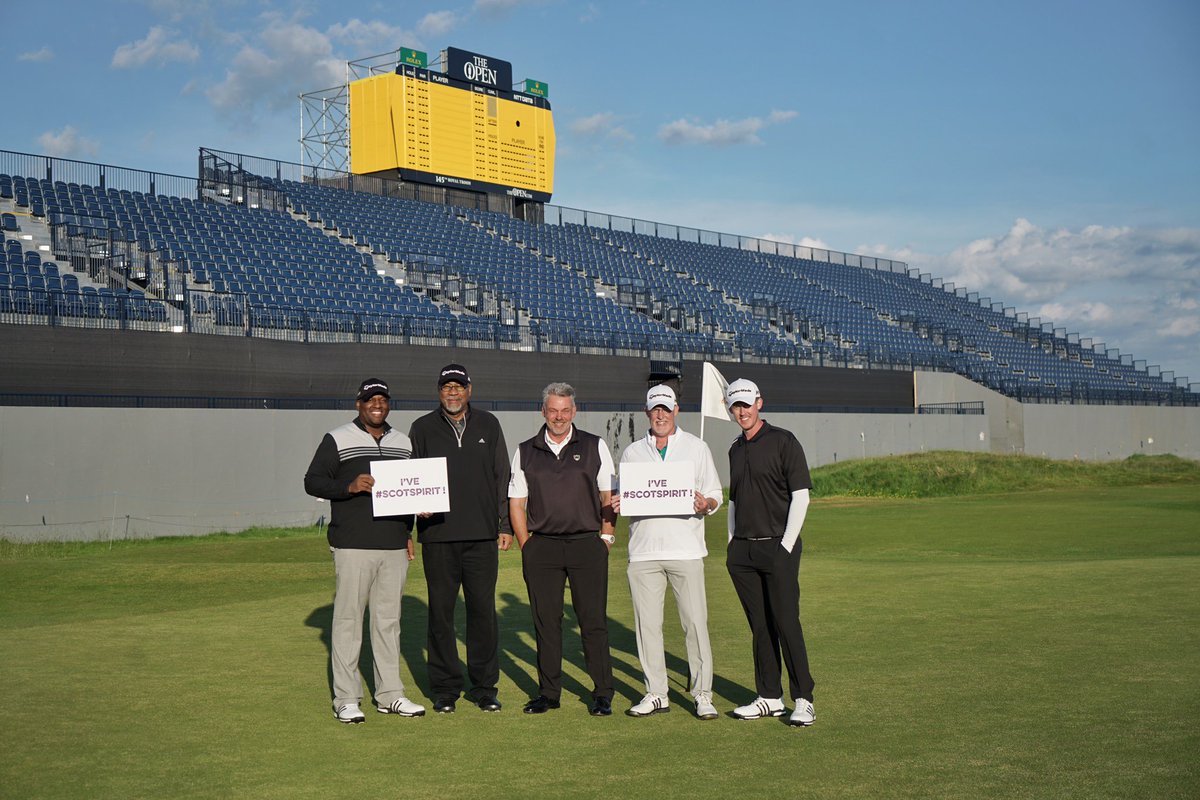 VisitScotGolf's tweet photo. Great week for @TaylorMadeGolf and @GolfWRX winners in Ayrshire w/ @DarrenClarke60 . #MadeForScotland #ScotSpirit https://t.co/NiBlyUT92q