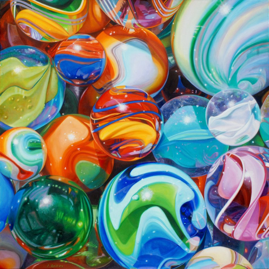 JAWillyGallery's tweet photo. " Marbles #28 " oil painting by Pat Bailey
#marbles #colorful #realism #patbailey https://t.co/u0pjau3cMc
