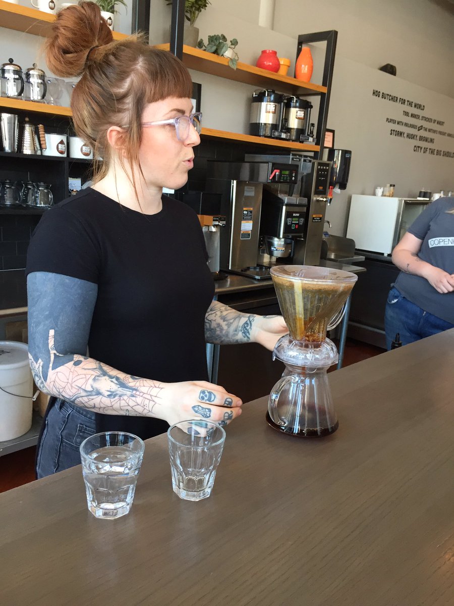 Loving learning of coffee @BigShouldersCW #coffeelover