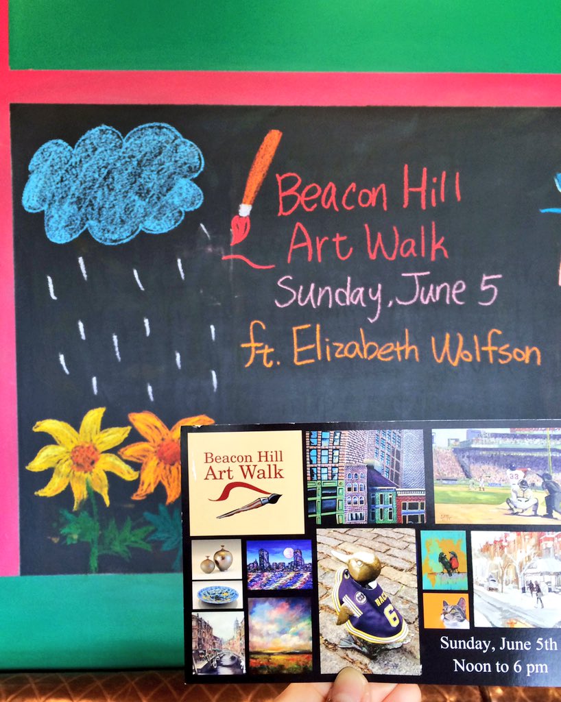 AVA_BackBay's tweet photo. S/o to one of our residents who is displaying her artwork at the Beacon Hill Art Walk this Sunday! #localartists https://t.co/hrdAvxOHt3