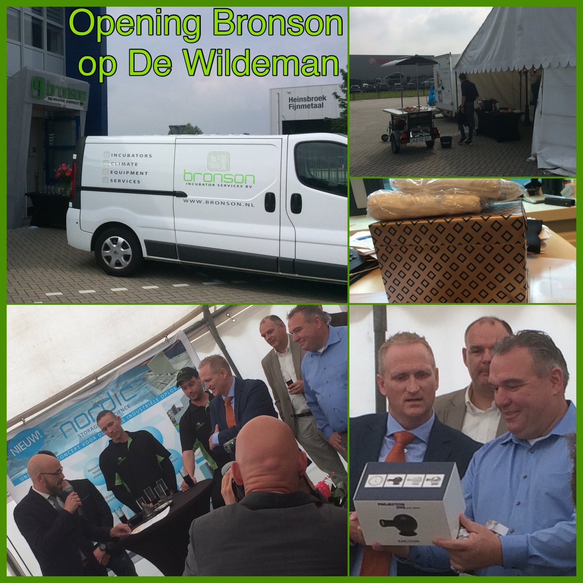 maaikevdven's tweet photo. Van harte welkom en succes in Zaltbommel Bronson! Weer een mooi bedrijf officieel geopend! #DeWildeman https://t.co/YE3F7hfsBv
