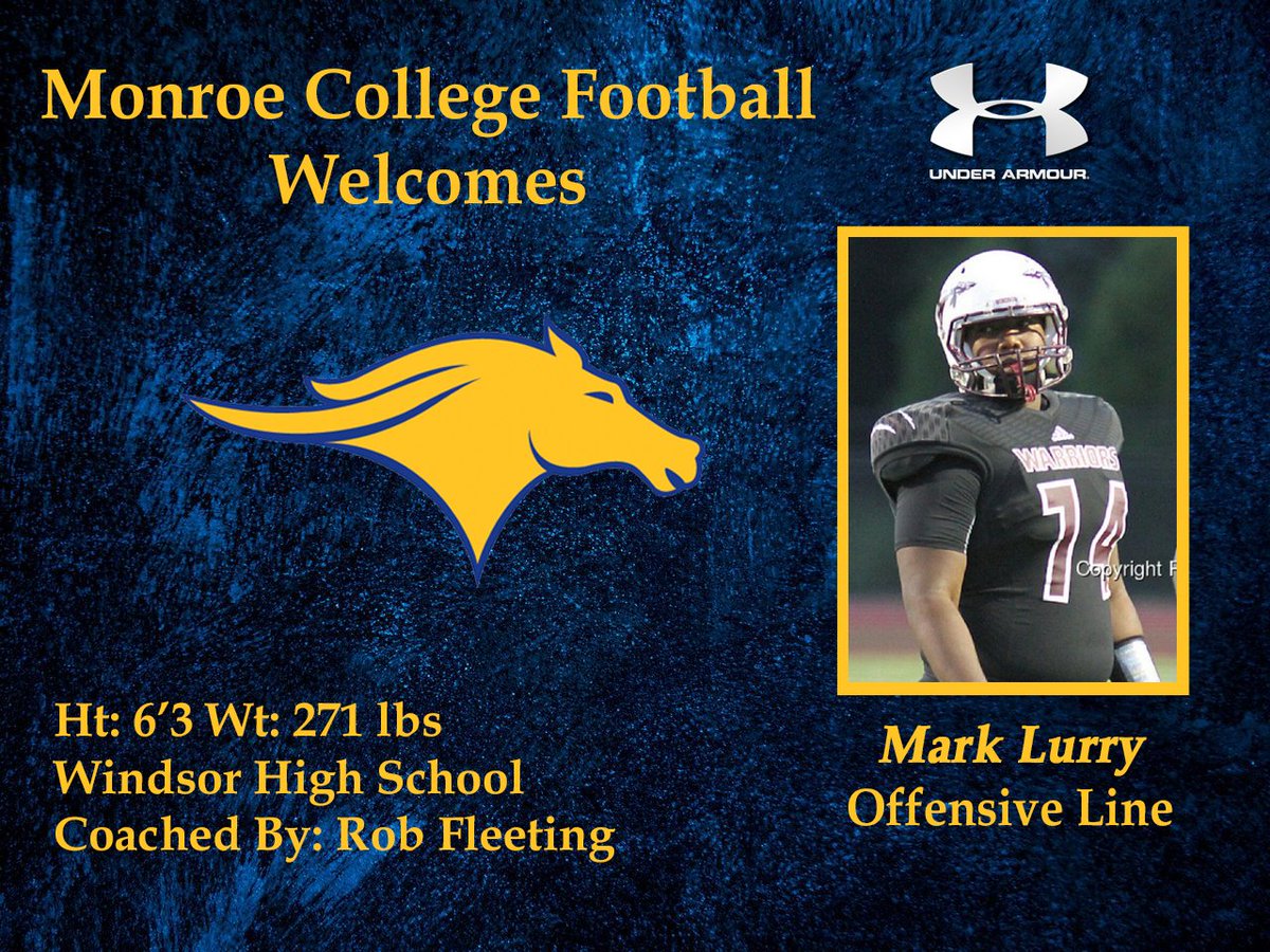 mjcmustangs's tweet image. Welcome to New Roc Mark Lurry another kid from a good program in CT #trenchmob @CoachWiz77