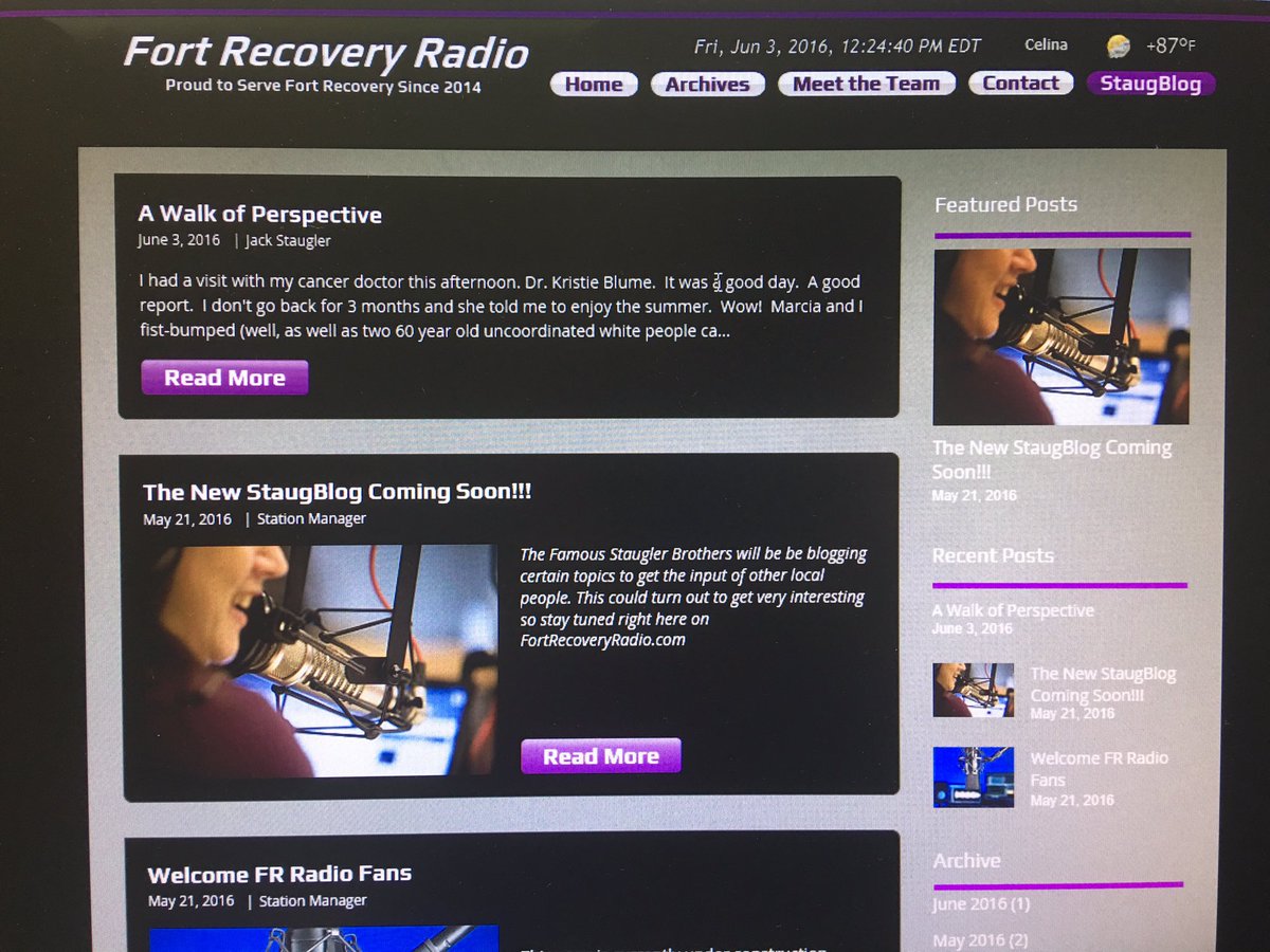Media Tweets by Fort Recovery Radio Twitter