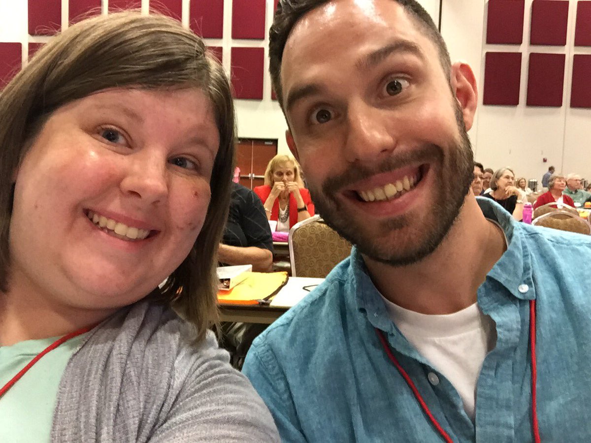 mandymaebe's tweet photo. First time attendee @DannyLybarger #moacpics https://t.co/2qxgHdorDY