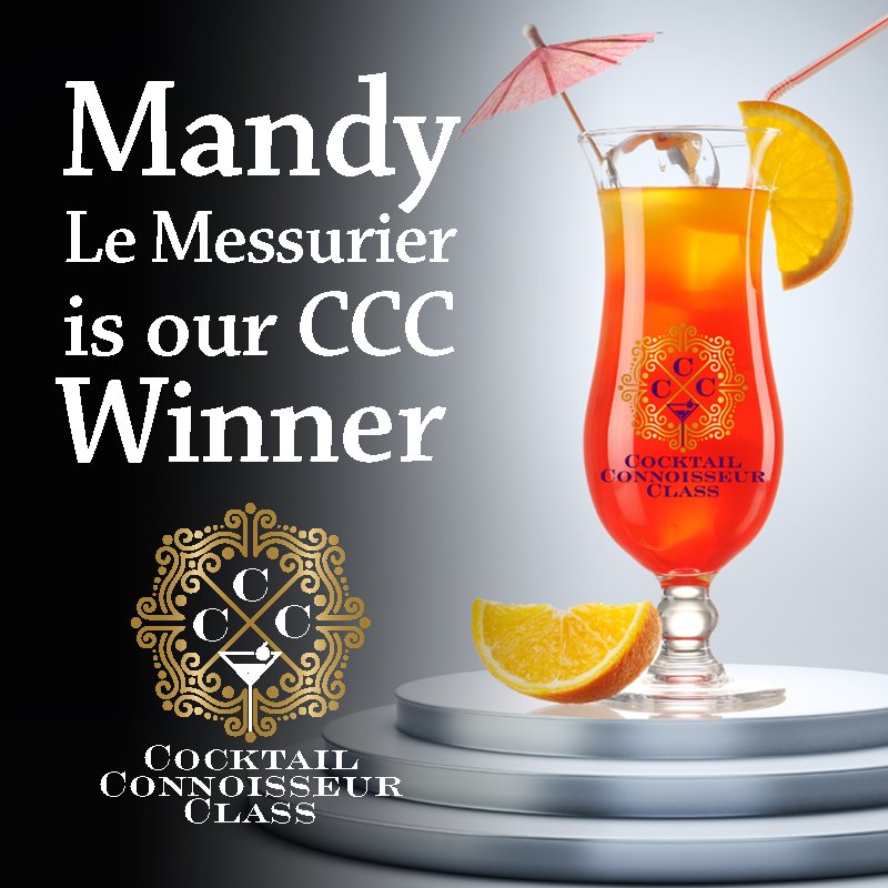 CelebriteBar's tweet photo. Congratulations to @MandyMessurier to has won a Cocktail Connoisseur Class for ten. @DomMixoBurke brace yourself... https://t.co/07P0bySLbf