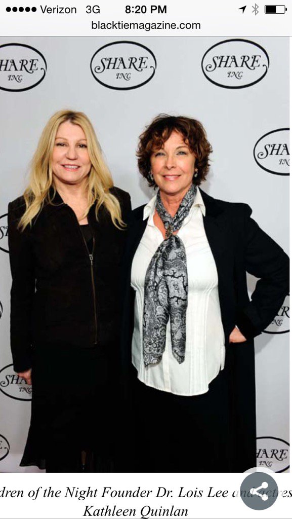 # Children of the Night at the "#Share" evening in Beverly Hills.
Thanks Girls!