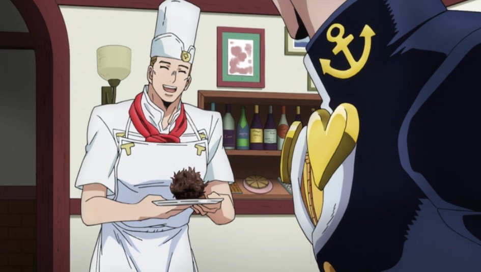 JoJo's Bizarre Adventure: Diamond is Unbreakable Vamos Comer Comida  Italiana - Assista na Crunchyroll