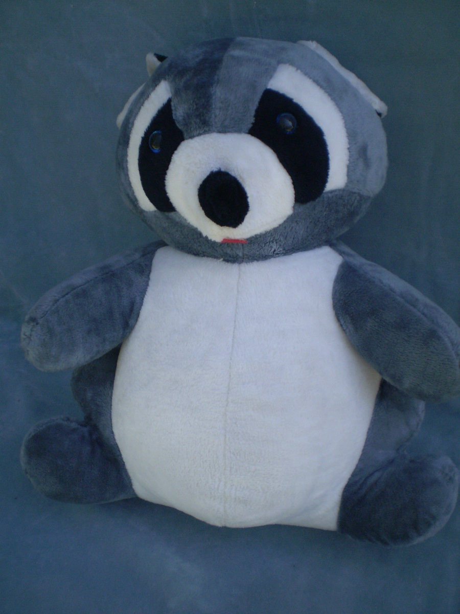 giant raccoon plush