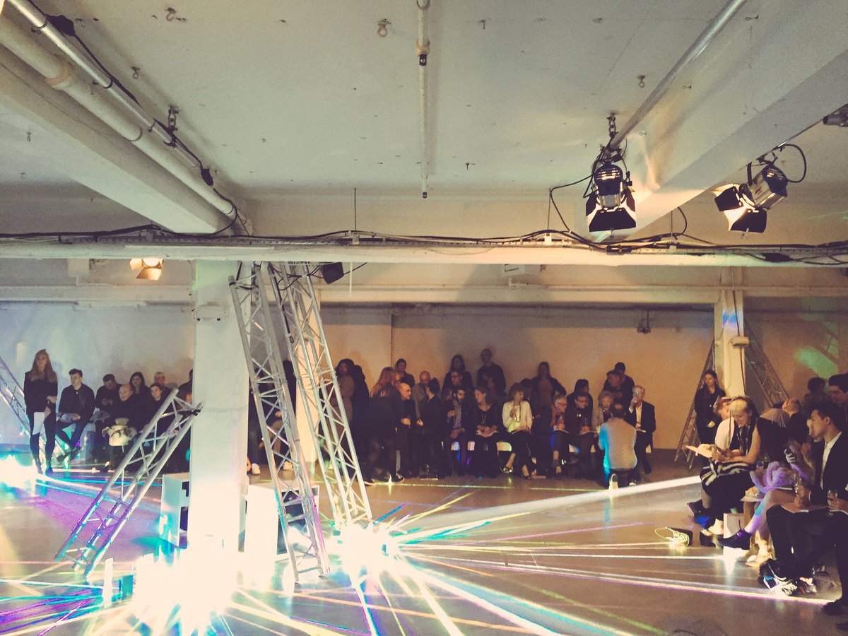 Outstanding venue for the MDX Runway Show 2016. 16 of our fashion students are ready to show off their designs.