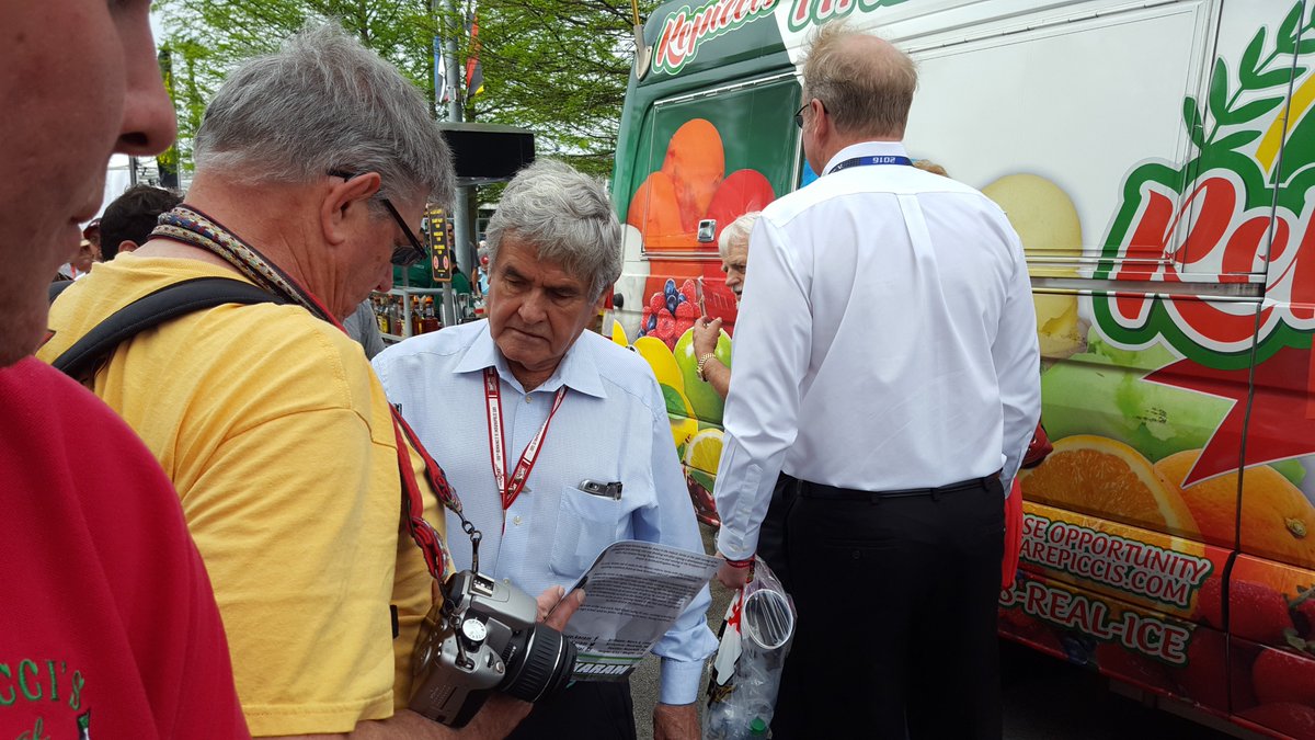 RepicciRealIce's tweet image. Loved being in the middle of the action at the 100 running of the #Indy500 last weekend.