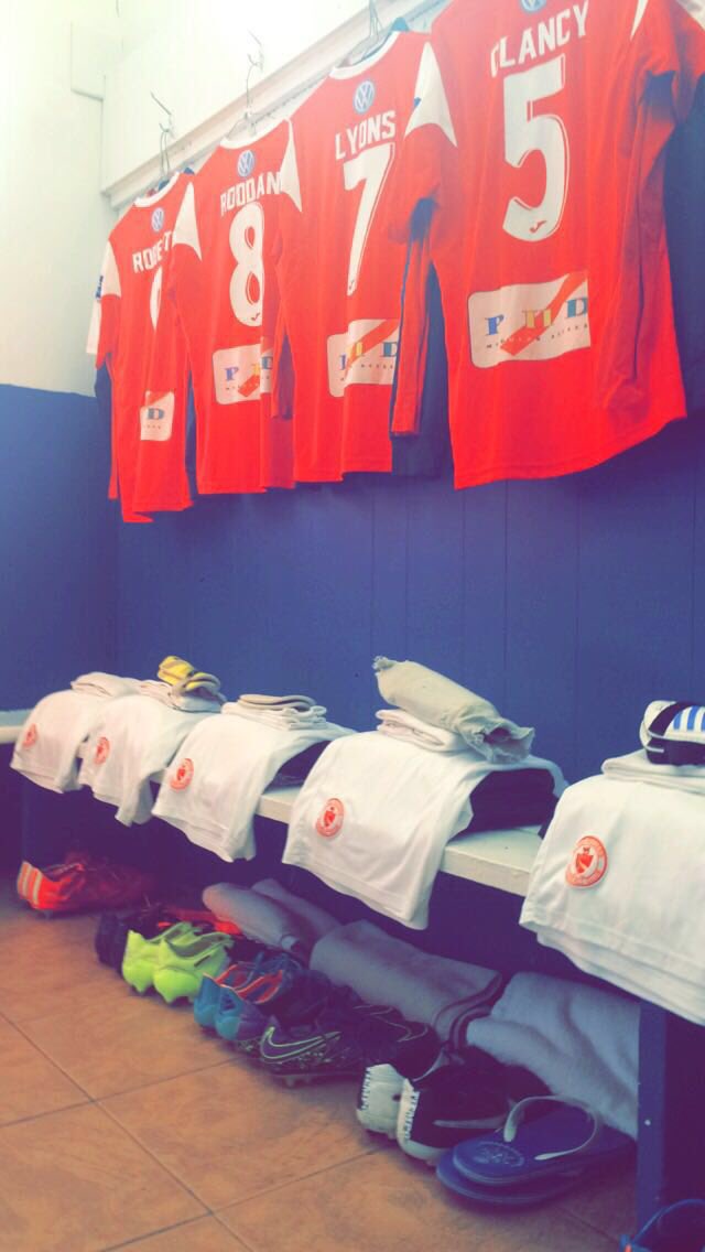 sligorovers's tweet photo. The away dressing room all set for our North-West Derby. #bitored https://t.co/4Az1ufLwz1