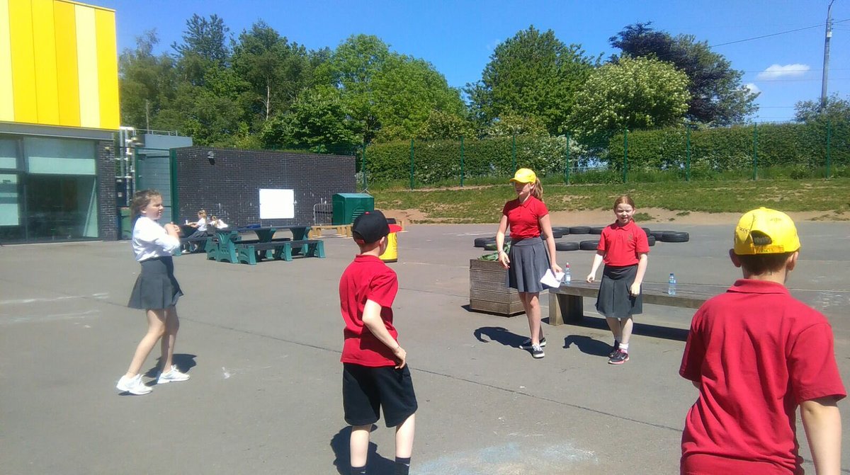 StCharlesNewton's tweet image. P7 girls teaching their peers Taekwondo #sharingskills #learningfromoneanother