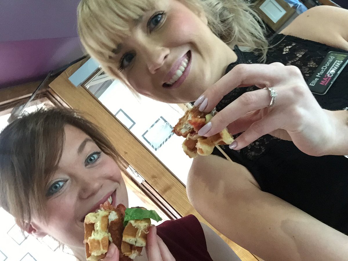 MacCommsYorks's tweet photo. We're enjoying a #burger selfie @Rock_Burgers #RockVIP https://t.co/B9cv2szZBF