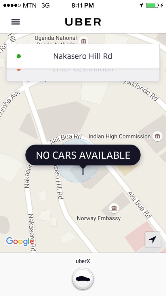 LedioCakaj's tweet photo. What's up @uber_uganda ? So much for #MoveUGANDA https://t.co/X5kD3HHw4B
