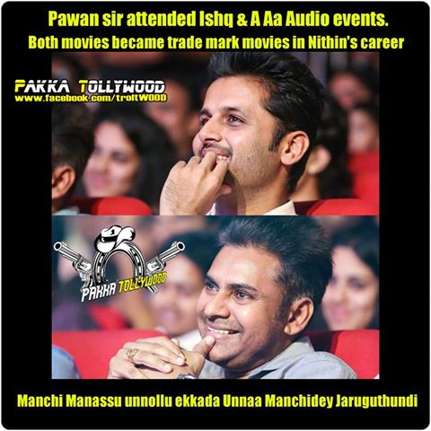 PakkaTollywood_'s tweet photo. @actor_nithiin @PawanKalyan :) https://t.co/Lq8sBrYKQh