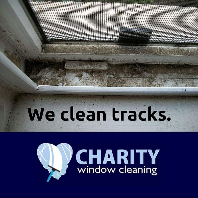 CharityWindows's tweet image. Free track cleaning with our window cleaning service! #windowsstayclean3xlonger #charitywindowcleaning #windowtracks