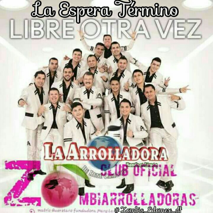 ZombisLOVMty's tweet photo. #LaEsperaTermino #LibreOtraVez 💿 #LOVArrolladora #LosVerdadesrosFans #CompranLoOriginal @Arrolladora @MIGUELCOBAS https://t.co/g0ZBLitW7T