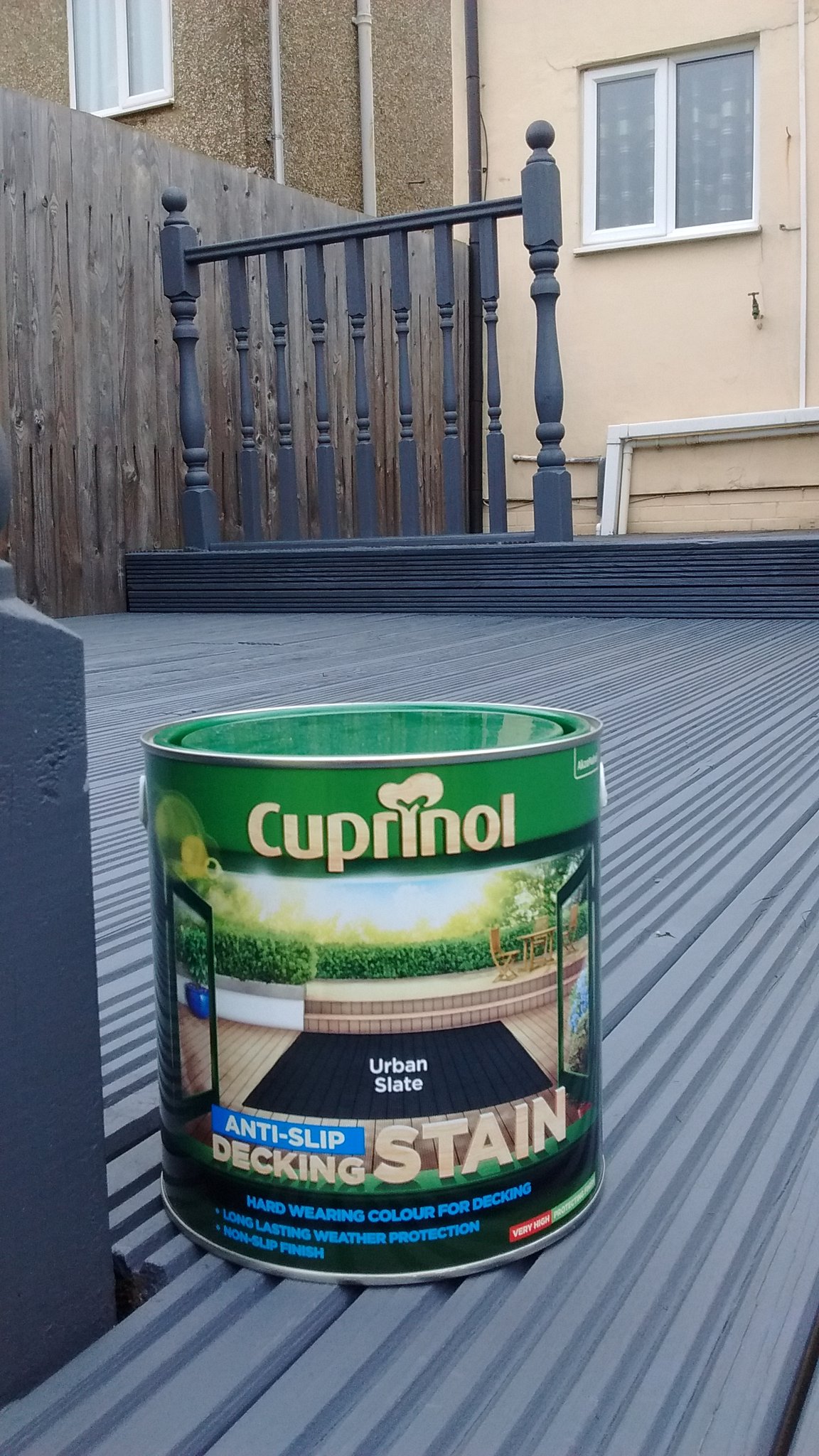 ElephantStone On X Cuprinol Urban Slate Antislip Decking, 48 OFF