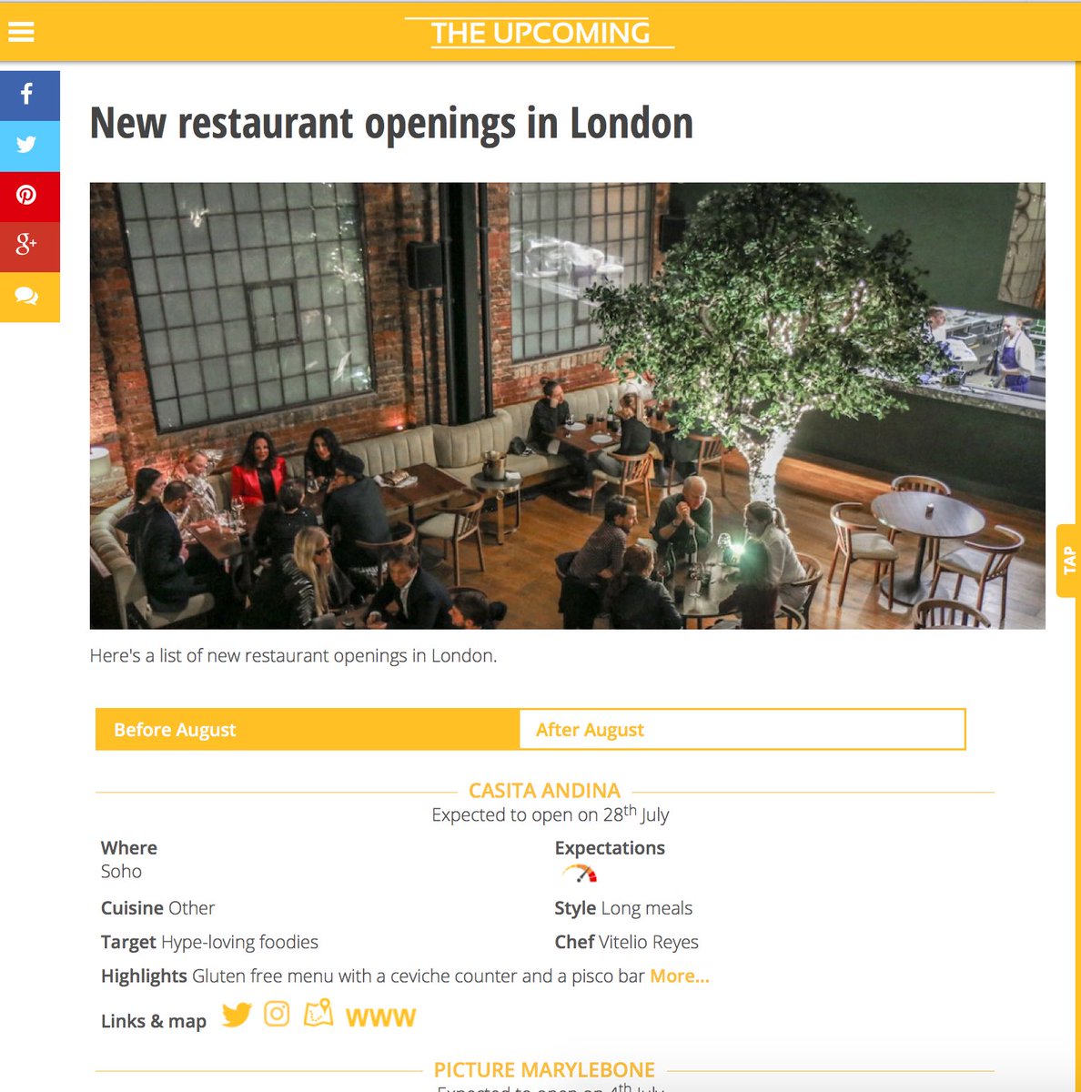 New food page launch 🍾🎉📸 Retweet to win a lunch for 2 <a href="/dinnerbyheston/">Dinnerbyheston</a> 🍽<a href="/MO_LONDON/">Mandarin Oriental Hyde Park, London</a> <a href="/APWChef/">Ashley Palmer-Watts</a> theupcoming.co.uk/category/cultu…