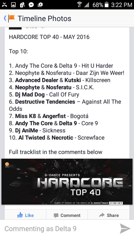 thank you all for making us #1 on the hardcore top 40 this month!

#respect  #ATC #delta9 #hc4l