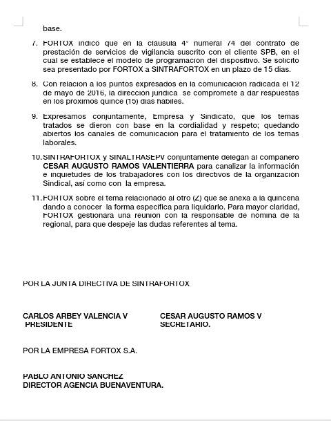 documento es para aclarar e informar todo lo competente a nuestra lucha sindical expuesto a fortox por sitrafrotox.