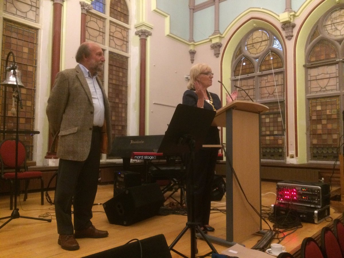 Provost <a href="/CllrCarmichael/">Helen Carmichael</a> welcomes the Trust to Inverness for its AGM at a civic reception