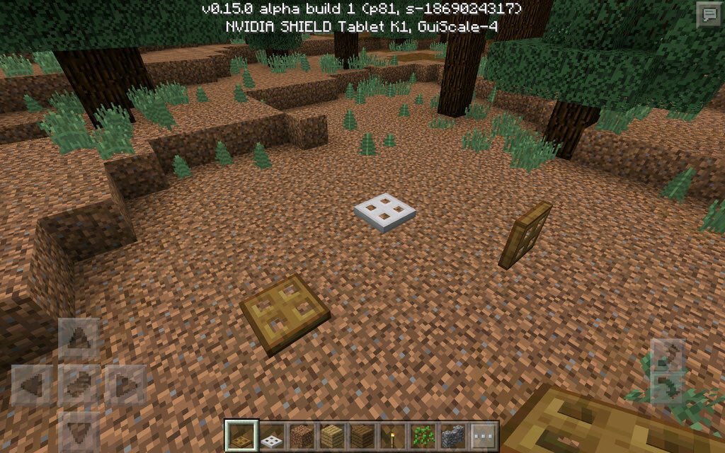 Minecraft News In Mcpe 0 15 0 Trapdoors Have The 1 9 Feature Where They Can Be Placed Anywhere Without The Support Of Blocks D