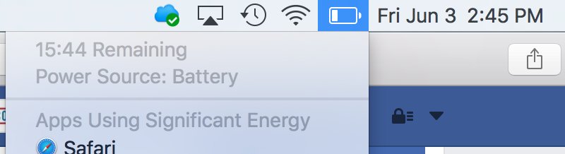 CopeWithJeremy's tweet photo. And I though my previous macbook had battery issues- at this rate I should have 4 days of battery life? #AppleFail https://t.co/8m0Ok6CPqs