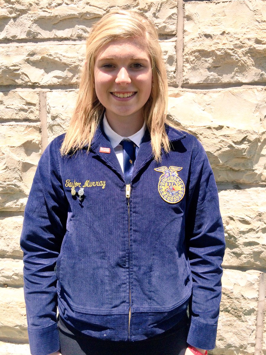 Meet Taylor Murray; your 2016-2017 Ness City FFA Chapter Vice-President. She loves Corgis &amp; helping her community.
