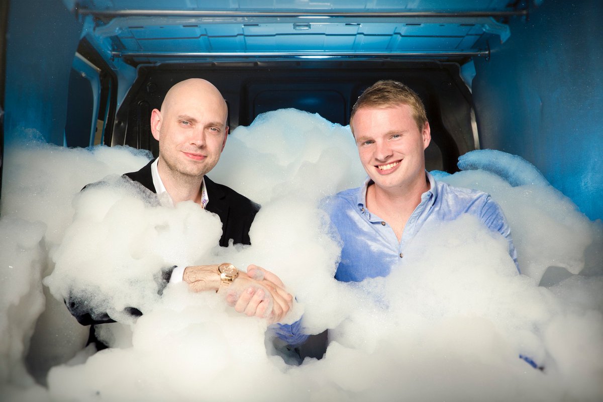 edrelf's tweet photo. Remember this guys :) #laundrapp acquires #washbox :) great day. @WashboxApp https://t.co/df8q1XpcYU