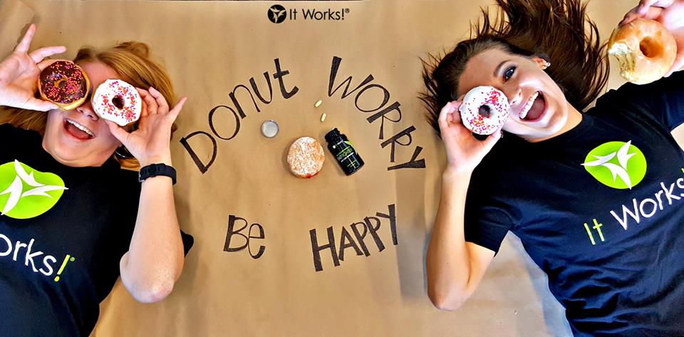 ItWorksGlobal's tweet photo. Donut worry... we've got your back so you can celebrate #NationalDonutDay with ALL the doughnuts! https://t.co/d62xNoSr1b
