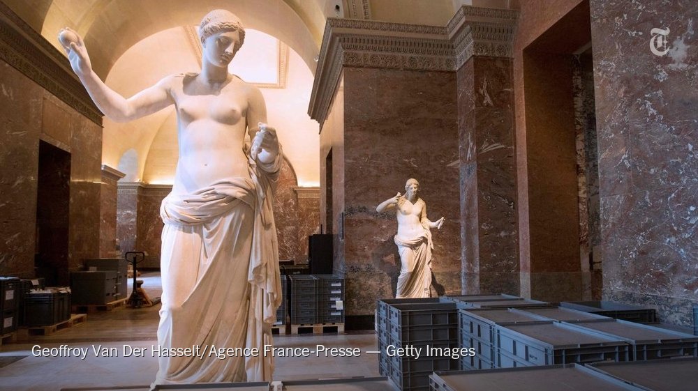 nytimes's tweet image. How the Louvre is protecting its valuable art from the floods nyti.ms/289baW5