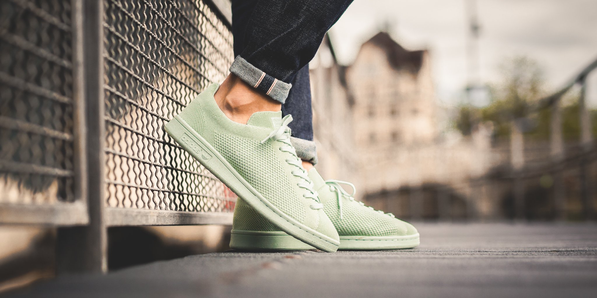 stan smith primeknit vapour green