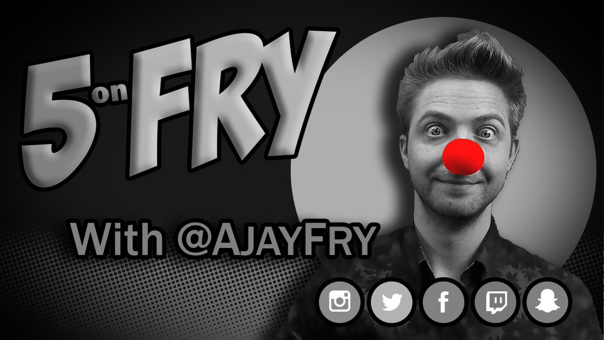 AjayFry's tweet photo. https://t.co/V5fnTvwrHa Fresh hot episode of #5onFry with some @PlayOverwatch gameplay &amp; fails + #CanPoli &amp; jokes! https://t.co/I9d8and866