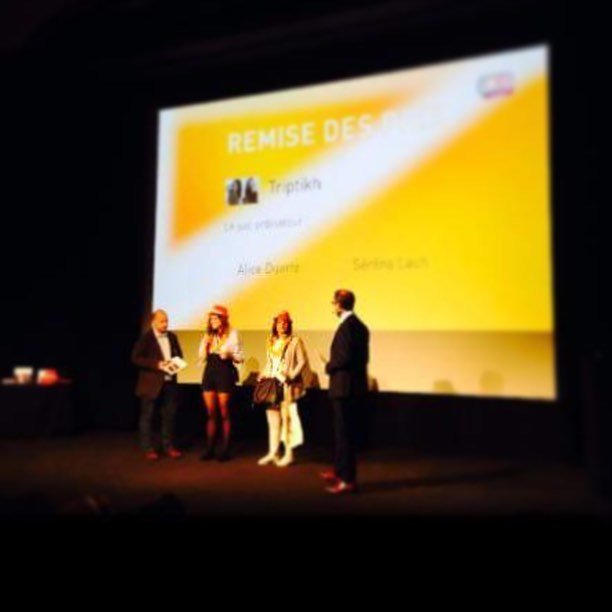 ISTEC_Paris's tweet photo. Bravo à Séréna & Alice lauréates du #concours 100 jours 👍🏻👏🏻👏🏻👏🏻👏🏻👏🏻😃 #Triptikh #lefunambule #istec #incubateur #st… https://t.co/aiSFXhxKYD