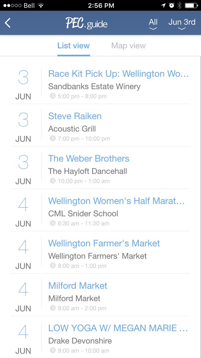 PEC Guide App (@pecguide) on Twitter photo 70+ events this June in #PEC on the app involv.es/pecg
<a href="/ExploreON/">Explore Ontario</a> #princeedwardcounty #discoverON 70+ events this June in #PEC on the app involv.es/pecg
<a href="/ExploreON/">Explore Ontario</a> #princeedwardcounty #discoverON