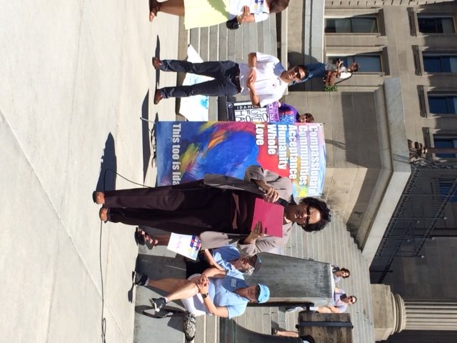 Idsenatedem's tweet photo. @BucknerWebb telling it truthfully "This is Idaho Too" https://t.co/XZ1fzsYiNL https://t.co/rUQRD9ut5x
