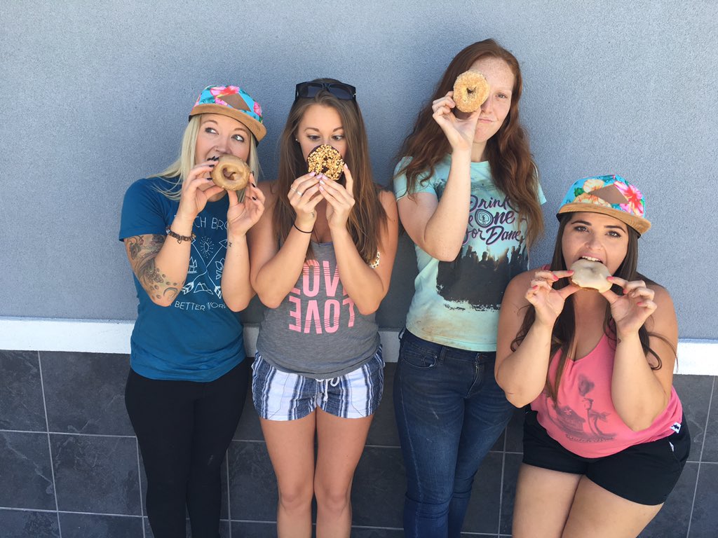 {Coffee + Donuts= BFFs!}
Happy national donut day from your favorite broistas!🍩☕️ #nationaldonutday #dutchbrosnapa