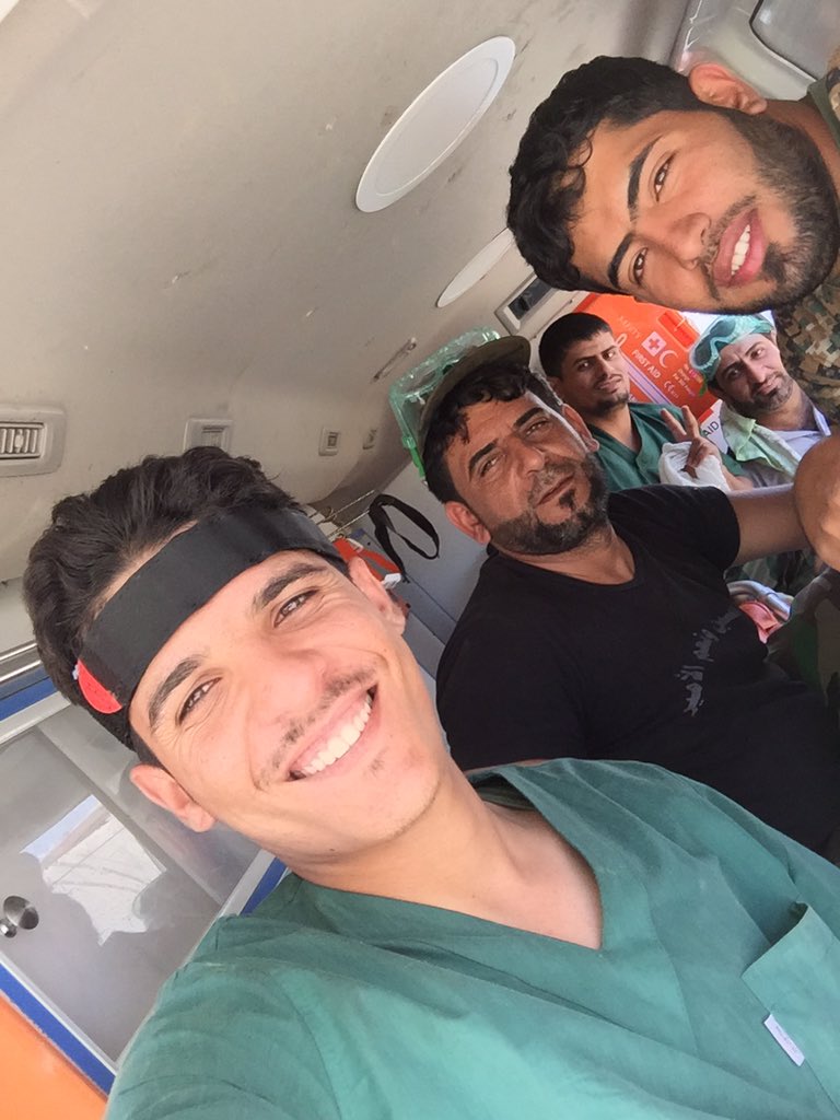 تشرفنا بخدمة إخواننا من القوات الأمنية والحشد المقدس في قاطع #كرمة_الفلوجه #نحررها_رغم_اكاذيبهم