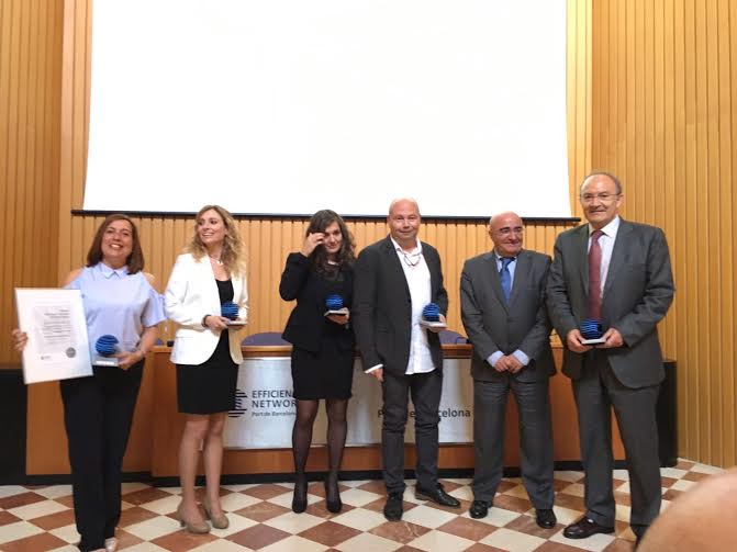 ImpexSL's tweet image. @ImpexSL awarded for Efficiency Network of @portofbarcelona. Thanks a lot.
