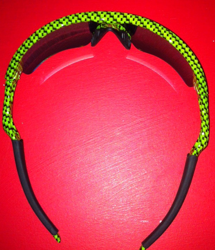 Great green carbon dip shades for joe of @PX_Northside cycling team! looks great with his helmet done last week!!