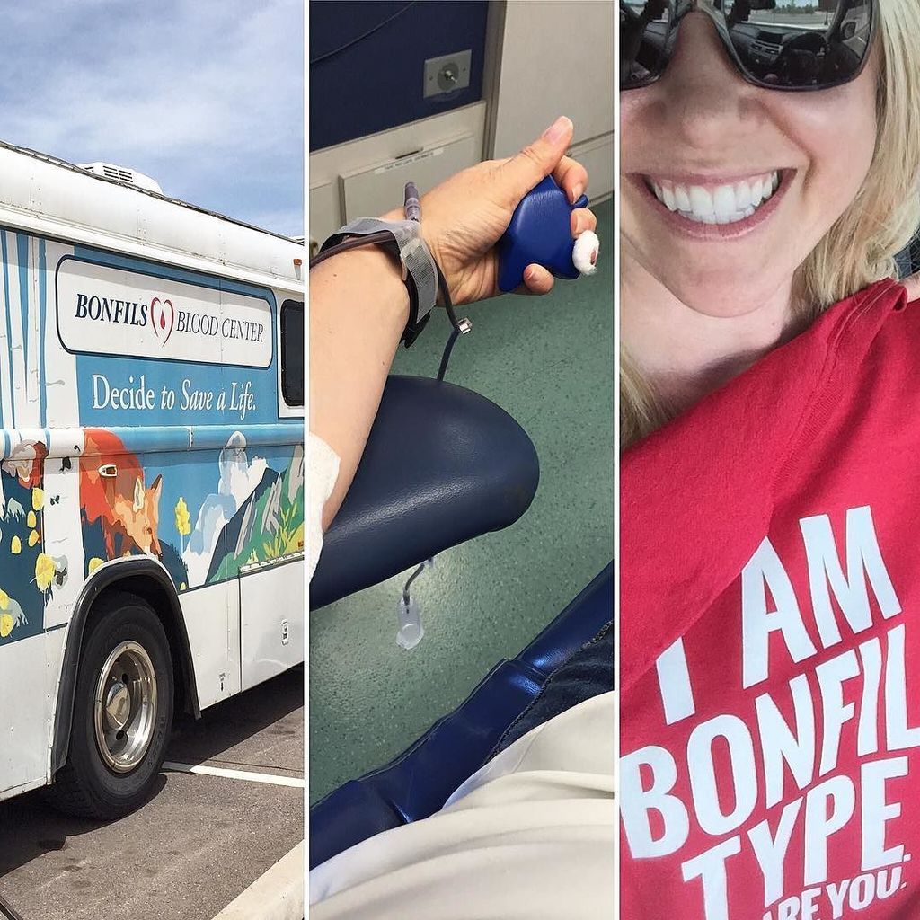Krista_Ingram's tweet photo. One of the BEST exchanges for a small amount of my time. #bonfils #donateblood #donatebloo… https://t.co/IEzFLRDaKO https://t.co/yseHJpE7aM