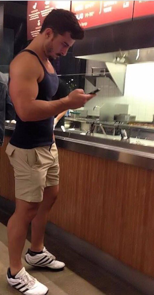 HotRatemydiiick's tweet photo. The hot guy per square foot ratio is ridiculous here.
Just saw this hot fucker in the food court. #ASUguys #PhxTrip https://t.co/vJNRb3zvGM