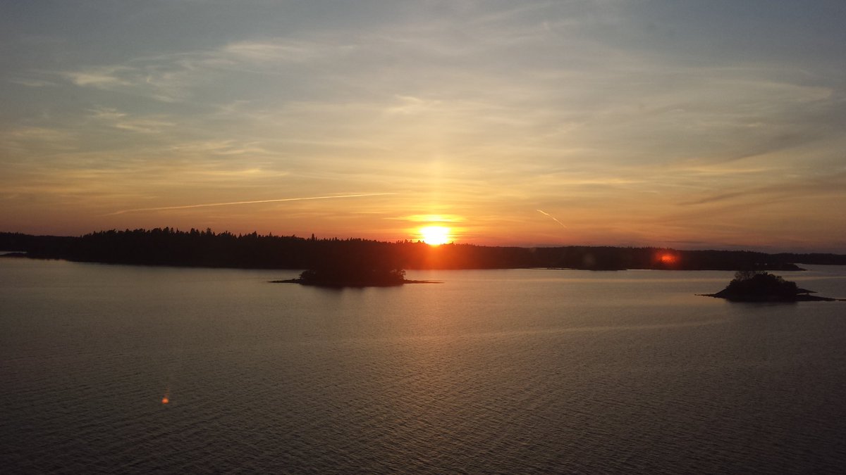 Terug vanuit de Stockholm Archipel