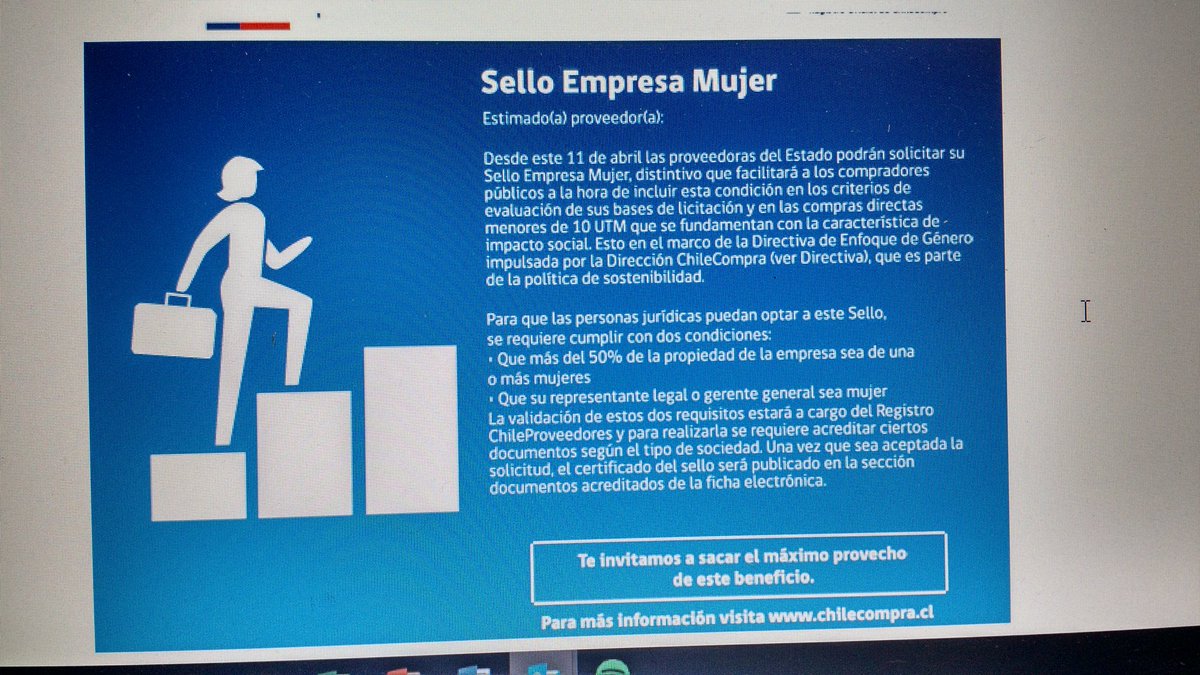 pvidalRSE's tweet photo. Me llegó este email de @ChileCompra y me entró la duda  ¿esto es ser RSE? Feliz recibo opiniones... https://t.co/hhWFFrgIZk