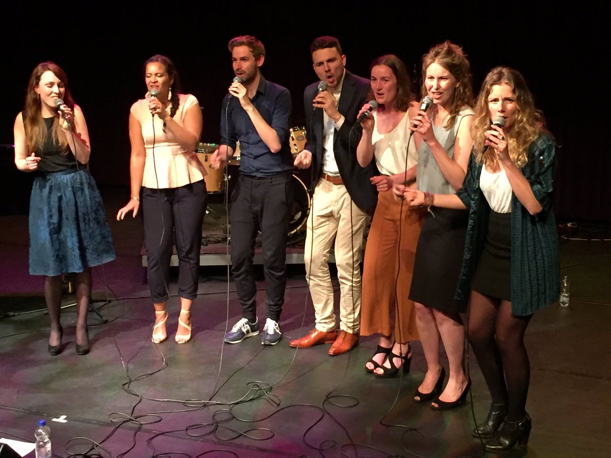 Bij <a href="/JazzinhetDorp/">Jazz in het Dorp</a> vandaag 20.00 uur: <a href="/NA_Voices/">New Amsterdam Voices</a>, 7 jonge, muzikale stemmen. Kom luisteren!